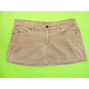 Paris Blues Girls - Junior's Corduroy Mini-Skirt S